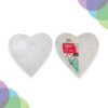 Mont Marte Colouring Canvas Heart Shaped 30cm 2pc assorted Mont Marte Colouring Canvas Heart Shaped 30cm 2pc assorted