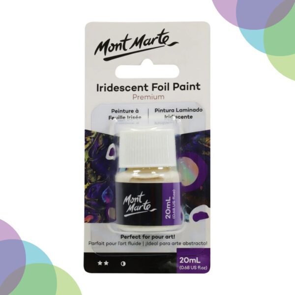 Mont Marte Iridescent Foil Paint 20ml