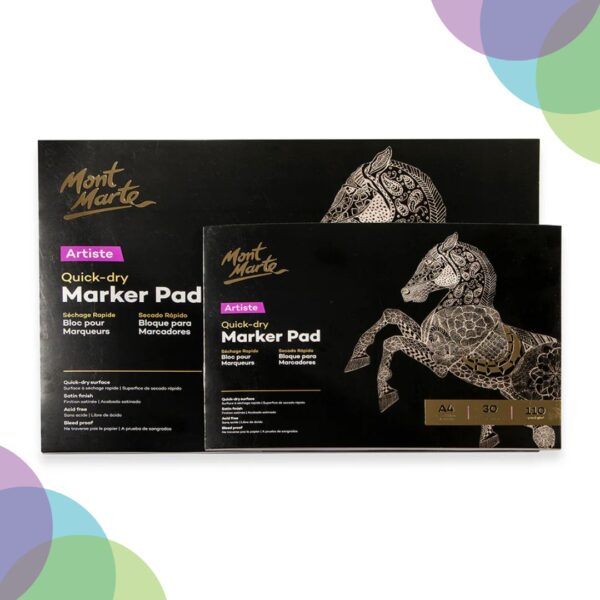 Mont Marte Quick Dry Marker Pads