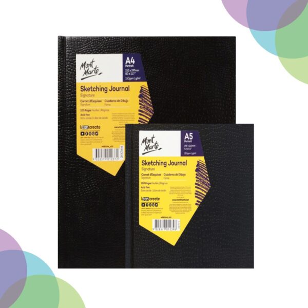 Mont Marte Sketching Journal Croc Finish Pads