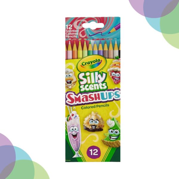 Crayola Colored Pencils Silly Scent Smash Ups Set of 12