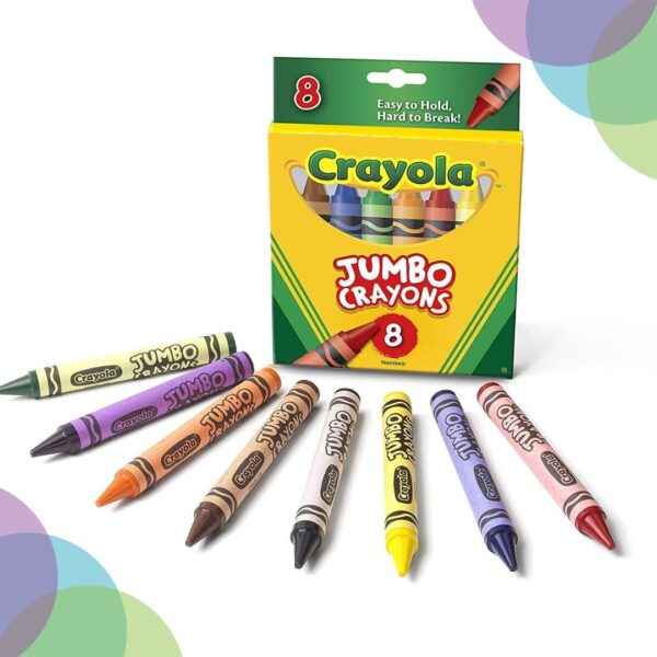 Crayola Jumbo Crayons Set of 8