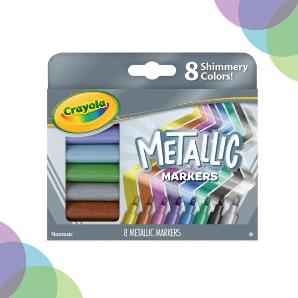 Crayola Metallic Markers Set of 8